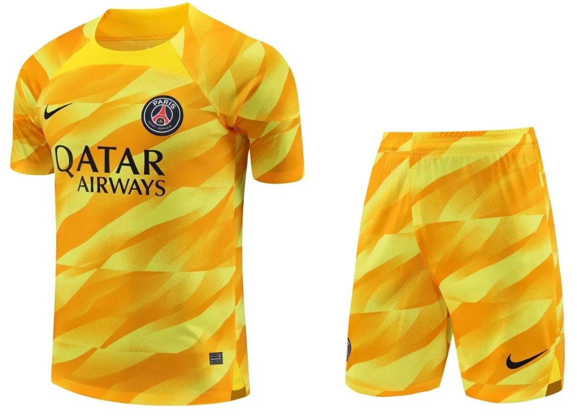 Kit infantil Goleiro I PSG 2023 2024 Home 